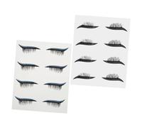 TOVINANNA 8 Paia di Adesivi per Eyeliner 2 Set per Donne Strisce per La degli Occhi Chic Trucco Duraturo per Casa E Viaggio