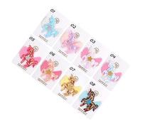TOVINANNA 8pezzi Clip Per Unicorno Per Ragazzo Ragazza Accessori Eleganti Con Glitter Per Ragazze Mollette Colorate Per Acconciature Infantili Per Compleanni e Occasioni Speciali