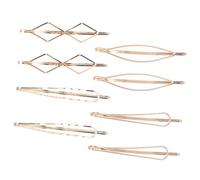 TOVINANNA 8pezzi Forcine Per Capelli Geometrici Fermagli Per Ragazze Accessori Per Forcine Lavorazione Artigianale Comodo Da Indossare Non Danneggia i Capelli