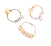 TOVINANNA 9pezzi Cerchietti Eleganti Perle Da Elastici Per Accessori Moda Per Code Di Cavallo Design Stile Femminile e Pratico