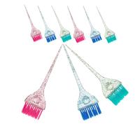 TOVINANNA 9pezzi Pennelli per Tintura Capelli con Manico Ergonomico Applicatori in Plastica per Mèches e Tinte Complete per Parrucchieri Professionisti e Appassionati di Fai da Te
