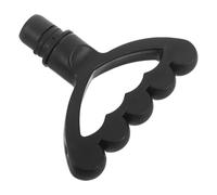 TOVINANNA Accessori Massaggiatore Portatile 2 Pezzi Testine Sostitutive Curve per Massaggiatore a Percussione dei Tessuti Profondi, Adattatore per Massaggio Muscolare Ergonomico per