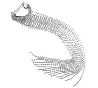 TOVINANNA Accessori Per Capelli Da Pirata Catena e Strass Fascia Per Capelli e Nappa Decorazione Per Costumi Da Pirata e Feste