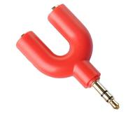 TOVINANNA Adattatore Audio Splitter Jack 3, 5mm a 2 Vie a U per Musica