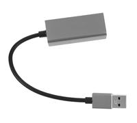 TOVINANNA Adattatore e Trasmissione Alta Velocità in Lega di Alluminio USB 3.0 Ethernet Compatibilità Multipiattaforma per Tablet e Smartphone in Viaggio