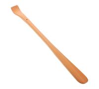 TOVINANNA Afferratore Posteriore Calzascarpe Da Viaggio Manico Lungo Per Calzascarpe Da Donna Grattaschiena Da Uomo Grattaschiena in Bambù Grattaschiena Per Scratcher Khaki Di Legno