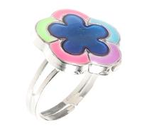 TOVINANNA Anello Luminoso Che Cambia Colore Anello Che Cambia L'umore Anelli Dell'umore Per Le Ragazze Anelli Dell'umore Regolabili Gioielli D'animo Anello Ragazza Lega