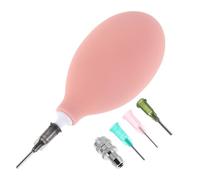 TOVINANNA Applicatore per Ceramica e Strumenti per Modellare Argilla in Gomma e Metallo, Set da 1 per Applicazione precisa di smalti, per Appassionati di Ceramica