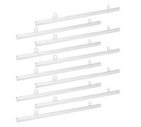 TOVINANNA Asta per Poster da Appendere in Pvc 50 Cm Gancio, Set da 20 Pezzi per Visual Merchandising al Dettaglio e Segnaletica in Centri Commerciali