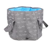 TOVINANNA Bacinella Pieghevole Portatile 25L in Materiale Sicuro Doppia Maniglia Rinforzata Secchio Multiuso per Pediluvio Pesca e Viaggio Design Compatto Salvaspazio per Esterni e Uso