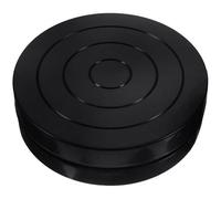 TOVINANNA Base Girevole per Sculture in Argilla 11 Cm, Piatto Girevole Resistente Cuscinetto Rotante, Base Liscia Doppia Faccia per Modellare Ceramica e Terracotta, Strumento Artigianale