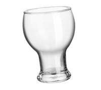 TOVINANNA Bicchiere da Acqua in Vetro Trasparente Resistente e Pratico per Bevande Fredde e Calde, per Uso in Cucina e All'aperto Amici e Colleghi