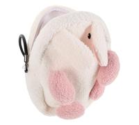 TOVINANNA Borsa a Tracolla Donna in Peluche a Forma di Coniglietto Orecchie, Grande Capacità Interna, Tracolla Singola Morbida, per Shopping, Viaggi e Uscite Casual
