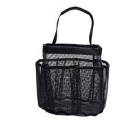 TOVINANNA Borsa Organizer Bagno Oxford in Rete Resistente e Asciugatura Rapida Porta Accessori e Prodotti Per Toiletta Per Palestra Viaggio e Campeggio Nero