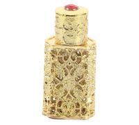 TOVINANNA Bottiglia Di Profumo Cava Con Motivo Contenitore Per Condimenti Pu Segnalibri Bottiglia Di Profumo Con Piattaforma Contenitore Serbatoio Decorativo Profumo Di Moda Bicchiere Golden