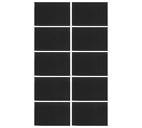 TOVINANNA Carta Vetrata Nera per Pastelli 10 Fogli Blocco da Disegno Carta Abrasiva per Pittura a Olio e Scrapbooking Forniture Artistiche per e Adulti Materiali Sicuri per Attività