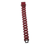 TOVINANNA Catena Per Ragazzi Cintura Bb Bracciale a Catena Da Uomo Bracciali in Acciaio Inossidabile Per Le Donne Cintura Di Scena Catena Viola Catena Catene Rosso Lega