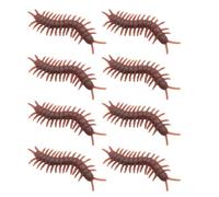 TOVINANNA Centopiedi Finti Giocattoli Scherzo in Plastico Realistici 50 Pezzi Design Vivace e Spaventoso per Halloween e Pesce D'aprile per Decorazioni e Divertimento