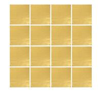 TOVINANNA Chocolate Wrappers, 200pcs Aluminium Foil Candy Wrappers, Golden Foil Paper for Packaging, Wrapping for Party, Wedding, Birthday, Holiday