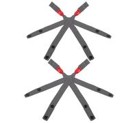 TOVINANNA Cinturini per Casco di Sicurezza Regolabili con Chiusura a Sgancio Rapido Cinturini per Mento a Y Imbottiti Set da 4 Pezzi Compatibili per Caschi da Lavoro in Cantiere