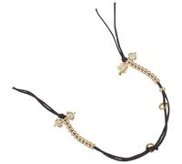 TOVINANNA Contatore di Perline Buddista in Metallo Ciondolo per Meditazione e Preghiera Set da 2 Pezzi Corda Resistente per Pratiche di Mindfulness e Fai da Te