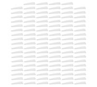 TOVINANNA Copertura Protettiva per Tronchesino per Unghie in Silicone Antiscivolo, Set da 100 Pezzi per Pinzette in Acciaio Inox, Protezione Sicura per Manicure e Pedicure, Adatta a Uso