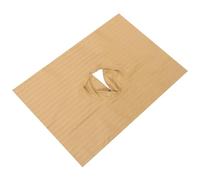 TOVINANNA Coprilettino Massaggio con Foro Ergonomico per Respiro Comodo Morbido e Decorazione in Pizzo per Saloni Bellezza Spa e Cliniche Dimensioni Colore Camel