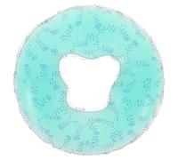 TOVINANNA Cuscino massaggiante in silicone per poggiatesta con foro per comfort durante i trattamenti, ideale per saloni di bellezza professionali e lettini da massaggio