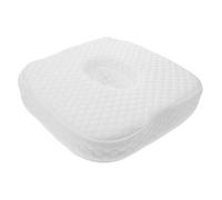 TOVINANNA Cuscino per Piercing alle Orecchie in Memory Foam con Foro di Supporto per Collo Protezione per Dormire su un Fianco Cuscino Igienico per Recupero e Sollievo da Fastidi AI Lobi