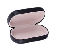 TOVINANNA Custodia Porta Occhiali da Sole e Protezione Occhiali in Pelle Resistente Set da 2 Pezzi Zip Scorrevole per Trasporto e Conservazione Quotidiana in Borsa