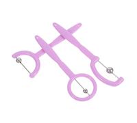 TOVINANNA Dispositivo Antirussamento Della Lingua in Plastica e Acciaio Attrezzo Per Esercizi Muscolari Della Bocca e Allenamento Lingua Per Ragazzo Ragazza Per Riabilitazione Del Linguaggio