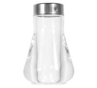 TOVINANNA Distributore di Sale e Pepe Trasparente Multifunzione in Acrilico per Cucina Domestica e Ristoranti, Barattolo per Condimenti Dosatore Automatico, Bottiglia per Spezie