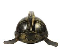 TOVINANNA Elmo Romano da Uomo per Costume Militare, Accessorio in Plastica Indossabile, Stile Vintage Antico Realistico, per Decorazioni e Cosplay