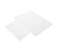 TOVINANNA Etichette Adesive Quadrate Stampabili A4 50 Pezzi Forte Adesivo per Stampanti Laser e Getto D’Inchiostro Etichette Autoadesive Opache per Cartellini Prezzi e Organizzazione