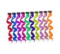 TOVINANNA Extension Per Volume Boost Con Clip 10 Colori Per Donna Ricci Senza Danni Colpi Di Sole Istantanei