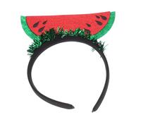 TOVINANNA Fascia Elastica Capelli Cocomero in Accessorio Estivo Versatile per Feste Tropicali e Photo Booth Dettaglio Artigianale per Donne e Ragazze