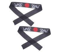 TOVINANNA Fascia Per Capelli Giapponese Da Sushi Chef e Karate Design Resistente in Poliestere Assorbente e Nera Per Cucina e Allenamento Sportivo