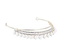 TOVINANNA fascia per elegant lux headband bride pearl arredamento accessori per per la sposa coroncina sposa della sposa di perle nuziale ferro da stiro Golden