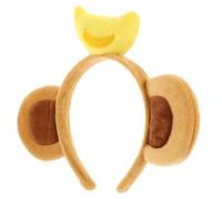 TOVINANNA fascia per scimmie ragazzo fascia a banana compleanno dell'orecchio dell'animale adulto peluche Banca delle orecchie dell'io di scimmia ia tessuto