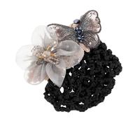 TOVINANNA Fermaglio Per Rete Elegante Per Bun Accessorio Professionale Per Donne Ufficio Per Servizi Bancari e Occasioni Formali Design Chic e Ordinato