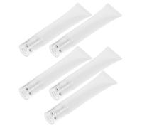 TOVINANNA Flaconi Roll-On Ricaricabili 20 Ml Set 5 Pezzi Tripla Sfera Tubetti Cosmetici Portatili Anti-Perdite per Crema Contorno Occhi Sieri e Oli Essenziali da Viaggio