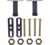 TOVINANNA Gambe per Struttura del Letto in Ferro 2 Pezzi Regolabili Viti e Dadi per Supporto Mobili e Armadi Facile da Montare