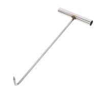 TOVINANNA Gancio per Tombino a T in Acciaio Inox Resistente, Facile da Pulire e Non Si Piega, per Sollevare Coperchi in Parchi e Vita Quotidiana