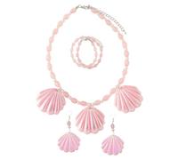 TOVINANNA Gioielli Donna Conchiglie Collane e Braccialetti Orecchini Per Festa Matrimonio Compleanno Regalo Per Persona Cara Familiare Ragazza