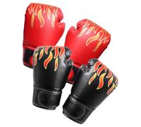 TOVINANNA Guanti da Boxe Guanti da Allenamento Pratici e Comodi in Pu e Eva per 2 Paia per Sparring e Praticare Kickboxing e Muay Thai