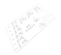 TOVINANNA in Braille Accessorio Per Esterni Materiale Acrilico Per Gestione Finanziaria Utilizzo Quotidiano Pratico