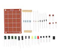 TOVINANNA Kit Circuito Elettrico per Saldatura Elettronica Scheda di Progetto e Componenti di Formazione, per Esercitazioni e Sviluppo Competenze Tecniche