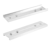 TOVINANNA Kit di Tracciamento per Tende 2 Pezzi Connettori in Lega per Binari da Soffitto, Accessori Funzionali per Tende Elettriche e Ambienti Interni Moderni