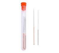 TOVINANNA Kit Punte per Trapano per Ugelli Stampante 3D in Rame 10 Pezzi 7,5 CM per Pulizia Estrusore e Manutenzione Macchinari