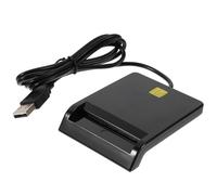 TOVINANNA Lettore USB Multifunzione per Smart Card Portatile Compatibile Windows Vista, Supporta Schede di Accesso e Tessere Fiscali, per Computer Desktop e Dispositivi Mobili